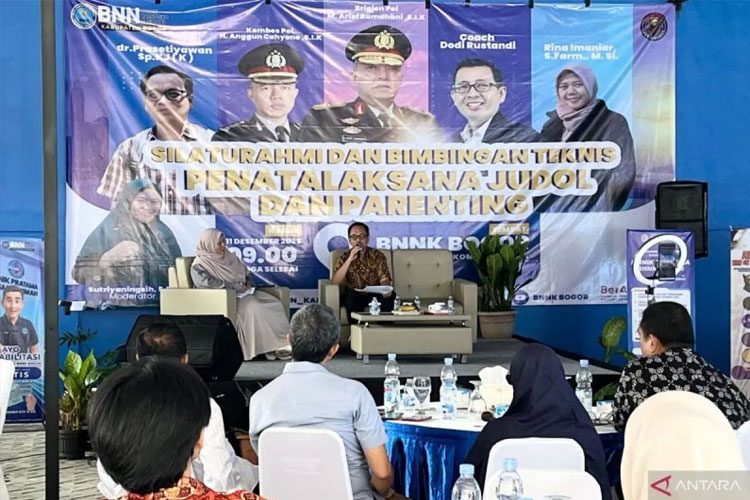 BNNK Bogor Perkirakan 100.000 Warga Terpapar Narkoba, Mayoritas dari Kalangan Usia Produktif