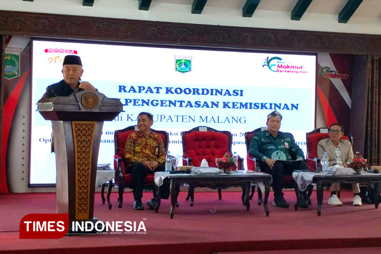 Rakor Pengentasan Kemiskinan, Bupati Malang Warning Perangkat Tak Kompeten