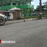 Peningkatan Jalan Utama Kepanjen-Pagak Kabupaten Malang Dikebut