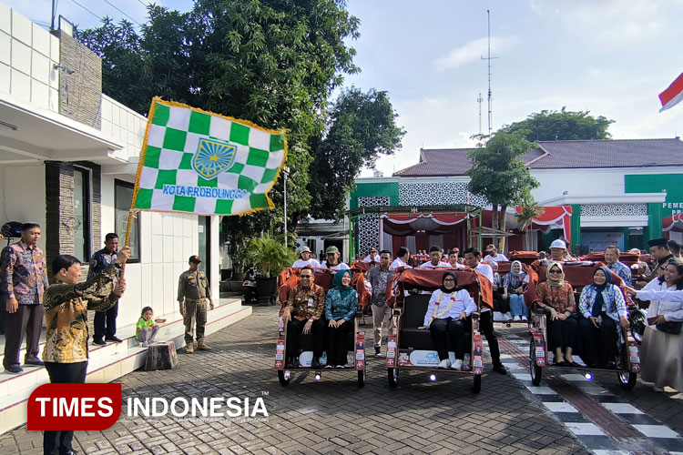 100 Becak Listrik Presiden untuk Tukang Becak Kota Probolinggo Siap Jadi Becak Wisata
