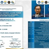 Public and Business Leader Forum UB Hadirkan Sejumlah Tokoh Nasional