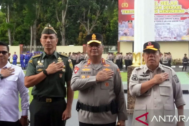 Polda Babel Kerahkan 1.600 Personel Tumpas Tambang Ilegal Timah