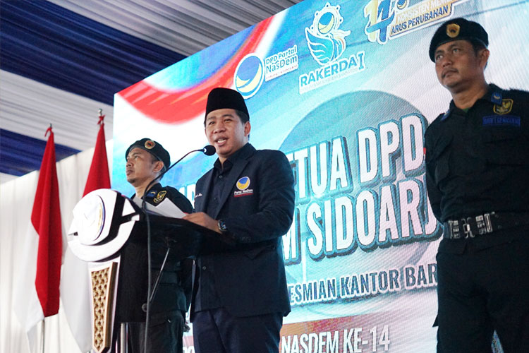 NasDem Sidoarjo Apresiasi Polda Jatim Raih Peringkat Terbaik Penanganan Kasus Korupsi 2025