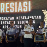 Dishub Kabupaten Blitar Raih Penghargaan Nasional Keselamatan Perlintasan Kereta Api