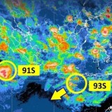 Bibit Siklon Tropis 93S Picu Cuaca Buruk di Jawa Timur