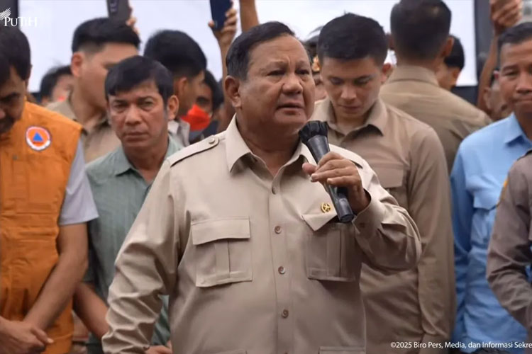 Presiden Prabowo Bentuk Satgas Percepat Rehab-Rekon Bencana di Aceh, Sumut, dan Sumbar
