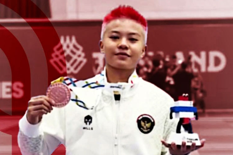 Sea Games 2025, Atlet Jujitsu Ponorogo Steffany Kinky Persembahkan Medali Perunggu