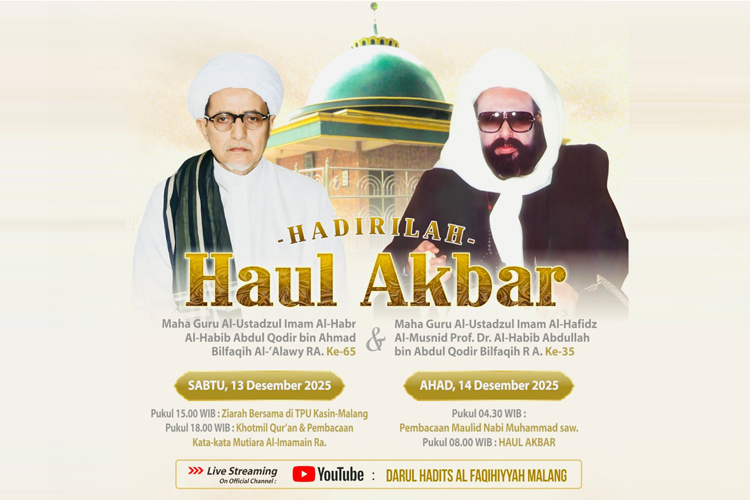 Haul Akbar Al-Imamain Malang 2025, Inilah Jadwal Kegiatan dan Titik Parkir Jamaah