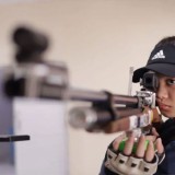 Menembak Sumbang Emas SEA Games 2025, Tim Air Rifle Putri Indonesia Pecahkan Rekor