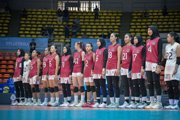 Semifinal Voli SEA Games 2025, Timnas Voli Putri Indonesia Kontra Thailand