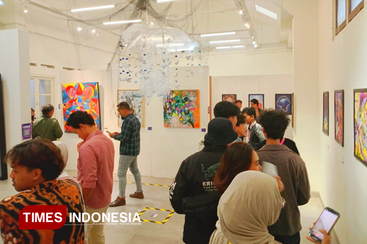 Mahasiswa Seni Rupa Unes Hadirkan 35 Karya sebagai Media Kontemplasi Diri