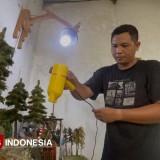 Kreatif! Pria di Jombang Hasilkan Karya Diorama 3D Bernilai Tinggi