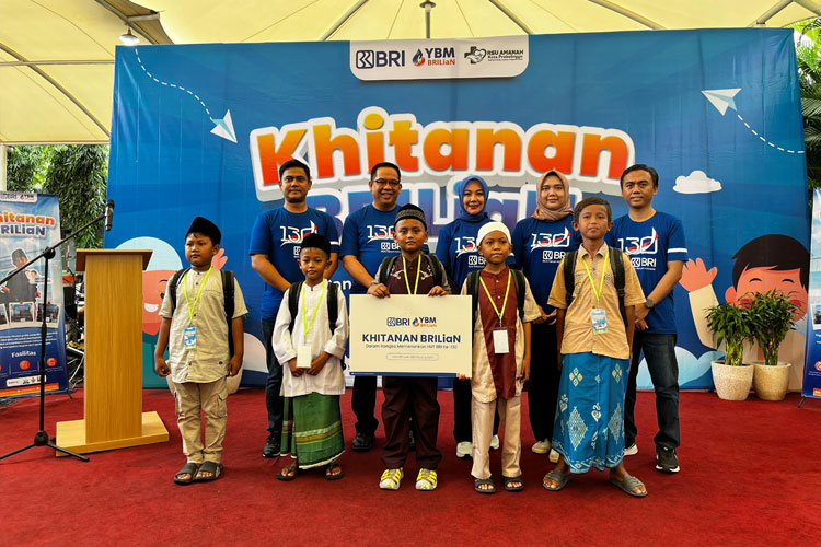 YBM BRI, RSU Amanah Probolinggo, dan Pemuda Muhammadiyah Gelar Khitan Massal