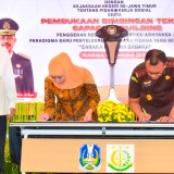 Gubernur Khofifah Tandatangani MoU Pidana Kerja Sosial dengan Kajati Jatim