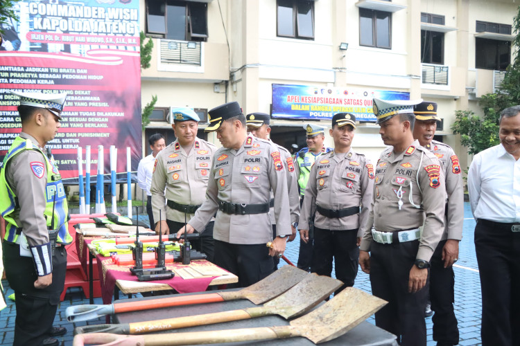 Hadapi Arus Nataru, Polres Banjarnegara Bentuk Satgas Quick Response