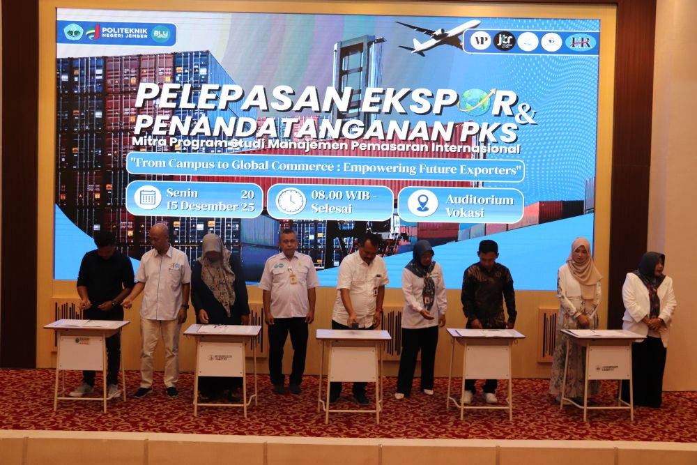 Polije Dorong UMKM Jember Tembus Pasar Eropa dan Amerika Lewat Ekspor
