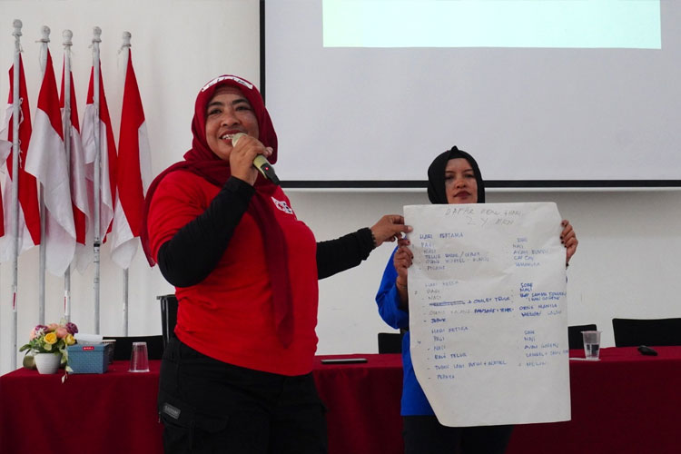 PMI Kota Malang Latih Relawan SIBAT Kesiapsiagaan Dapur Umum Tanggap Darurat