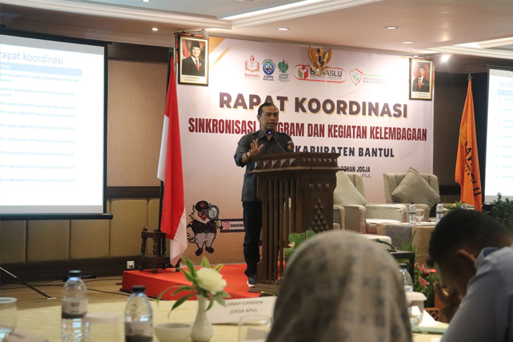 Bawaslu Bantul Perkuat Kemitraan, Mantapkan Demokrasi Substansial Menuju Indonesia Emas