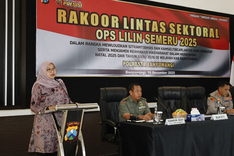 Hadapi Lonjakan Nataru 2026, Banyuwangi Beri Keamanan dan Kenyamanan Wisatawan