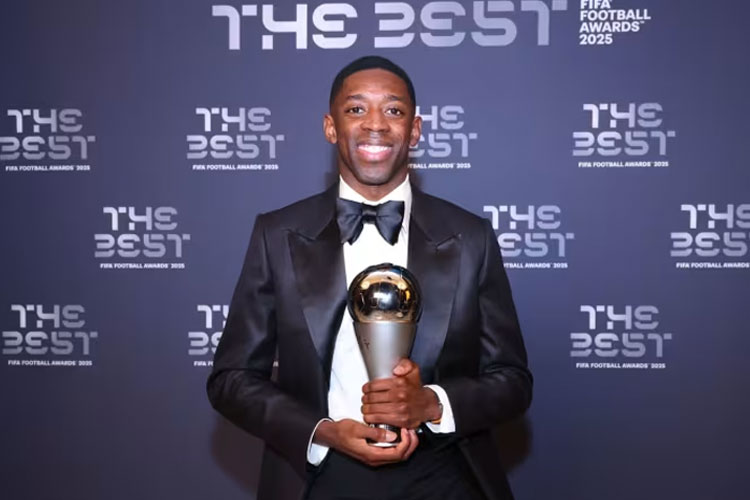 Kalahkan Yamal dan Mbappe, Ousmane Dembele Dinobatkan sebagai Pemain Terbaik FIFA 2025