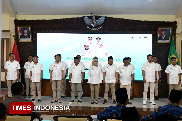 Pelantikan Pengurus PWI Bondowoso, Siap Bersinergi dalam Pembangunan Daerah