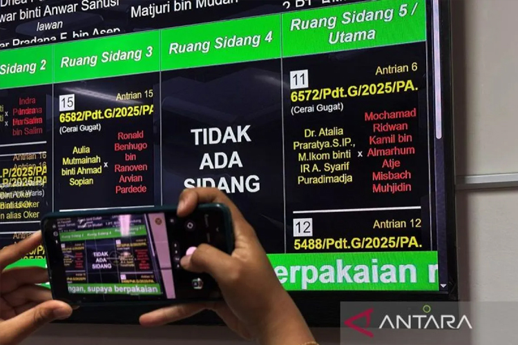 KPK Tegaskan Sidang Cerai Ridwan Kamil Tidak Ganggu Penyidikan Kasus Korupsi Bank BJB