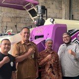 orong Sidoarjo Jadi Lumbung Padi, Dedi Irwansa Bantu Alsintan untuk Petani