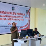Buka Kegiatan Pembekalan Dasar Koperasi Desa Merah Putih, Begini Pesan Bupati Morotai
