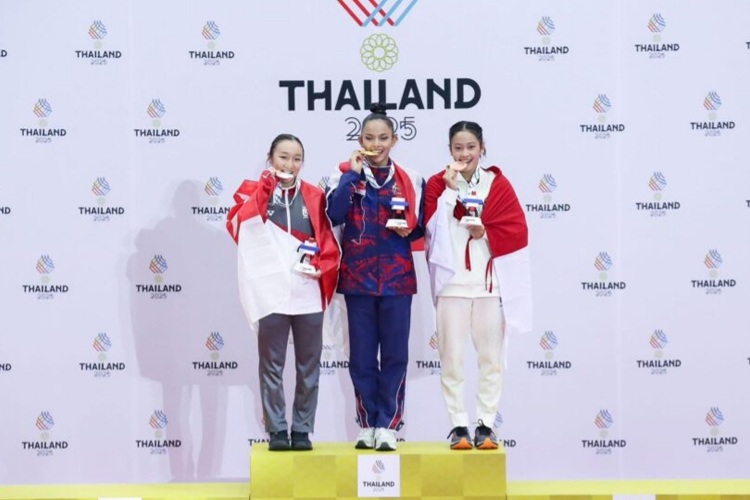 Mahasiswi UM Sumbang Medali Perunggu SEA Games 2025 dari Nomor Floor Senam Artistik