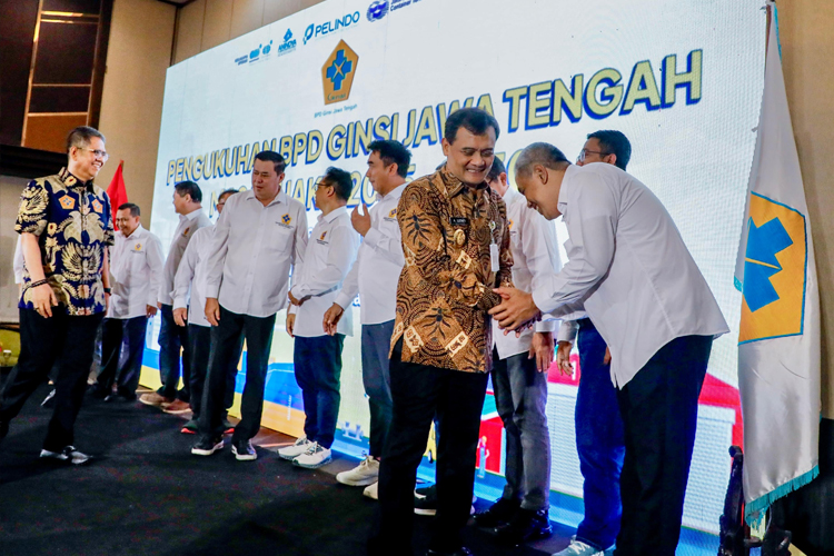 Ahmad Luthfi Dorong Ginsi Jadi Mitra Strategis Pemerintah, Jateng Dibidik Jadi Pusat Investasi