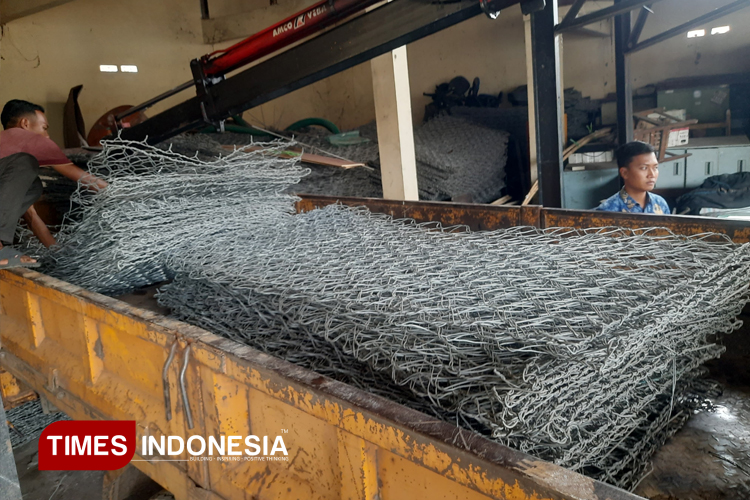 Selamatkan SDN 1 Andungbiru dari Erosi, Pemkab Probolinggo Pasang 308 Bronjong