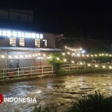 Debit Sungai di Kota Kediri Naik Tajam, Warga Diminta Waspada
