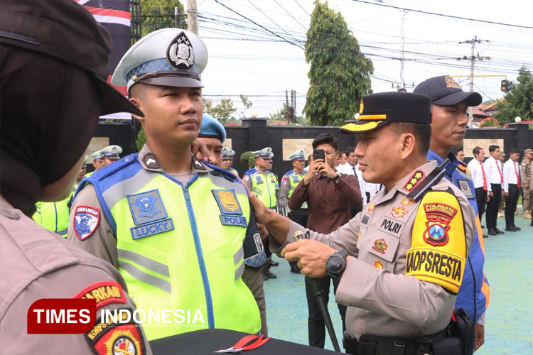 Ratusan Personel Gabungan Disiagakan Amankan Nataru di Banyuwangi