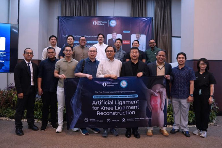 Operasi Ligamen Artifisial Perdana di Indonesia, RS Premier Bintaro Cetak Sejarah Ortopedi