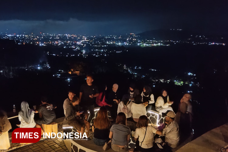 City Light Kota Banjar di Atas Teras Langit, Spot Baru Wisata Lembah Pejamben