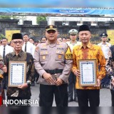 4 Tokoh Masyarakat Rembang Raih Piagam dari Kapolres di Hari Bela Negara