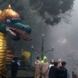 Diterjang Banjir, Jelang Libur Akhir Tahun 2025 Kolam Pemandian Air Panas Wisata Guci Tegal Ditutup