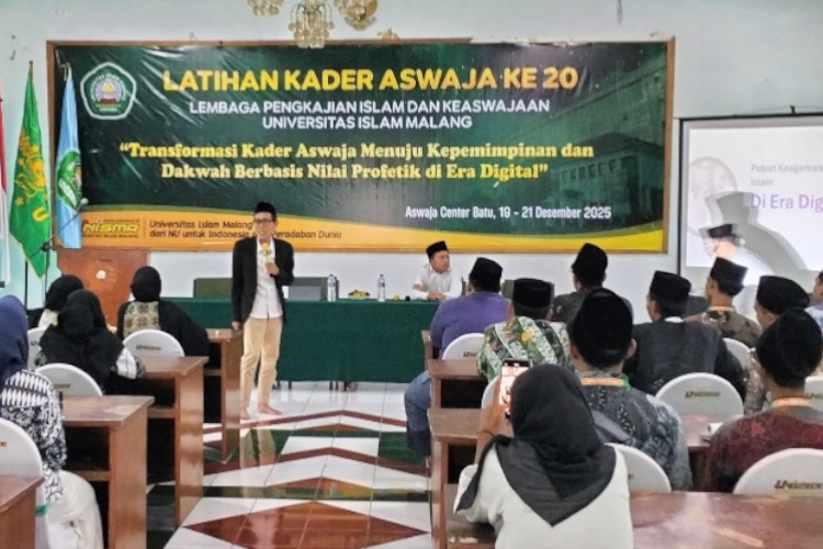UNISMA Gelar Latihan Kader Aswaja ke-20, Tekankan Kepemimpinan Profetik dan Dakwah Digital
