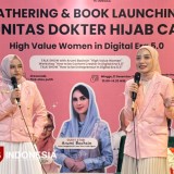 Optimalisasi Potensi Nonmedis, Komunitas Dokter Hijab Cantik Indonesia Luncurkan Buku