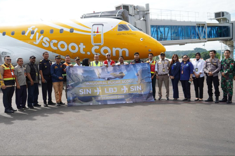 Rute Penerbangan Singapura - Labuan Bajo Kembali Dibuka