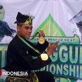 Akhir Tahun Manis, Akbar Ridho Raih Dua Medali Emas Pencak Silat dari Temanggung