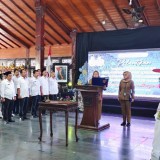 Bupati Banjarnegara Lantik Pengurus PMI Kecamatan Madukara, Begini Pesannya