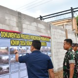 Dandim Ponorogo dan Wadirut PT Agrinas Pangan Nusantara Tinjau Pembangunan Kopdes Merah Putih