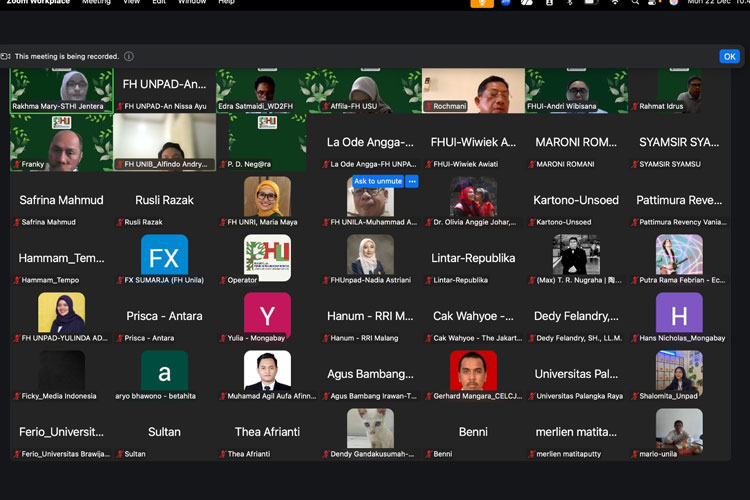 Tuntutan PHLI Sikapi Bencana Ekologis Aceh, Sumatera Utara, dan Sumatera Barat