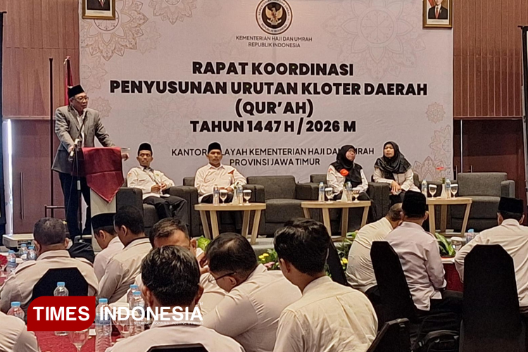 Kanwil Kemenhaj Jatim Bahas Urutan Kloter dan Kesiapan Penyelenggaraan Haji 1447 H/2026