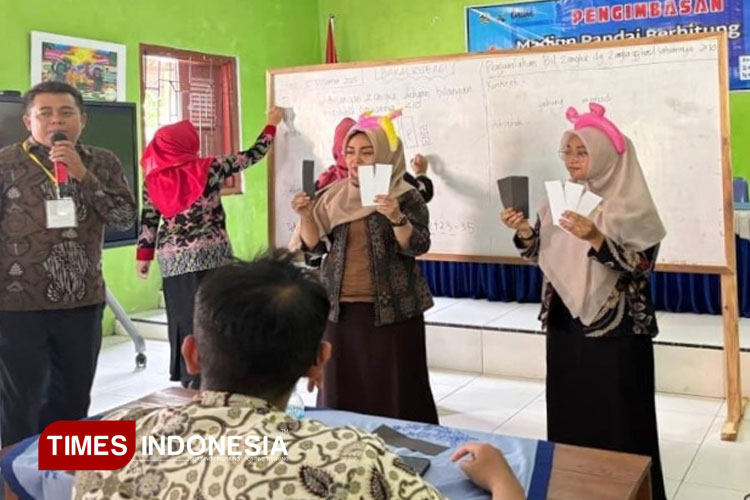 Belajar Matematika Jadi Menyenangkan, Siswa SD di Madiun Dikenalkan Metode Gasing
