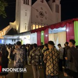 Natal di Katedral Ijen, Jemaat Panjatkan Harapan Damai dan Solidaritas