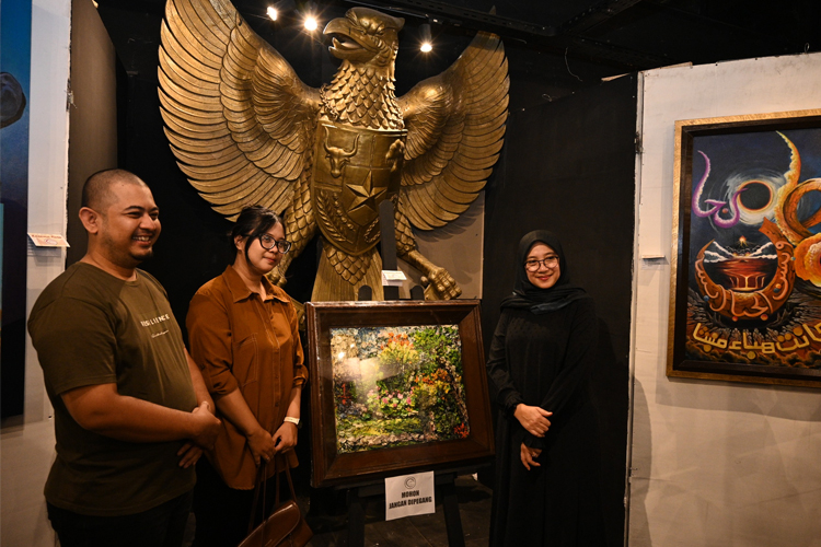 156 Lukisan Karya Seniman Berbagai Daerah Hiasi Pameran Seni Rupa Banyuwangi