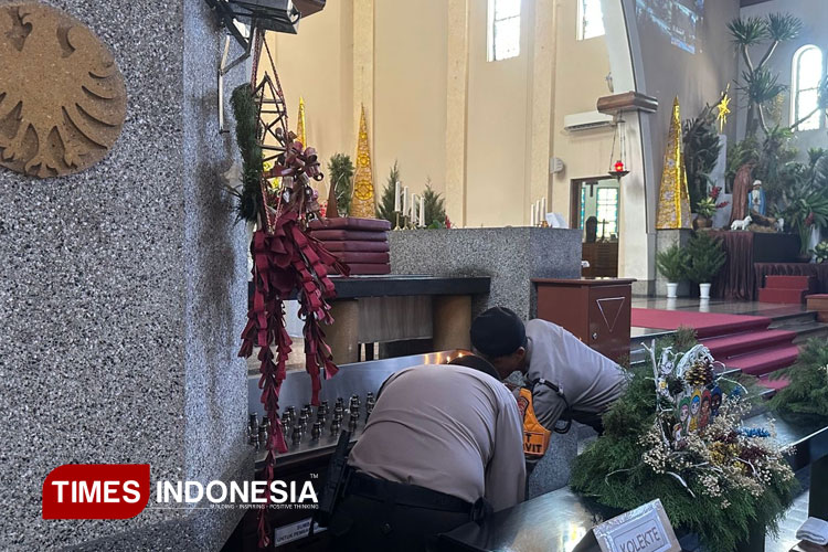 Jelang Natal 2025, Polresta Malang Kota Sterilisasi Gereja dan Perketat Pengamanan