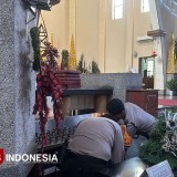 Jelang Natal 2025, Polresta Malang Kota Sterilisasi Gereja dan Perketat Pengamanan